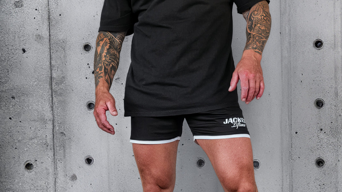 RTLS 4018 The Ark Oversized Tee black colourway, street gym oversized style