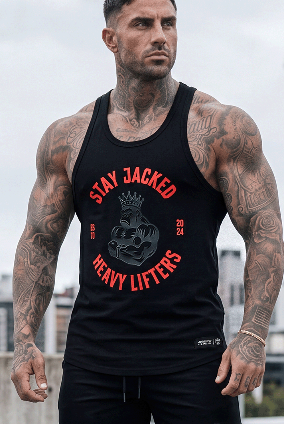 JCKD Kong Heavy Lifters gym singlet