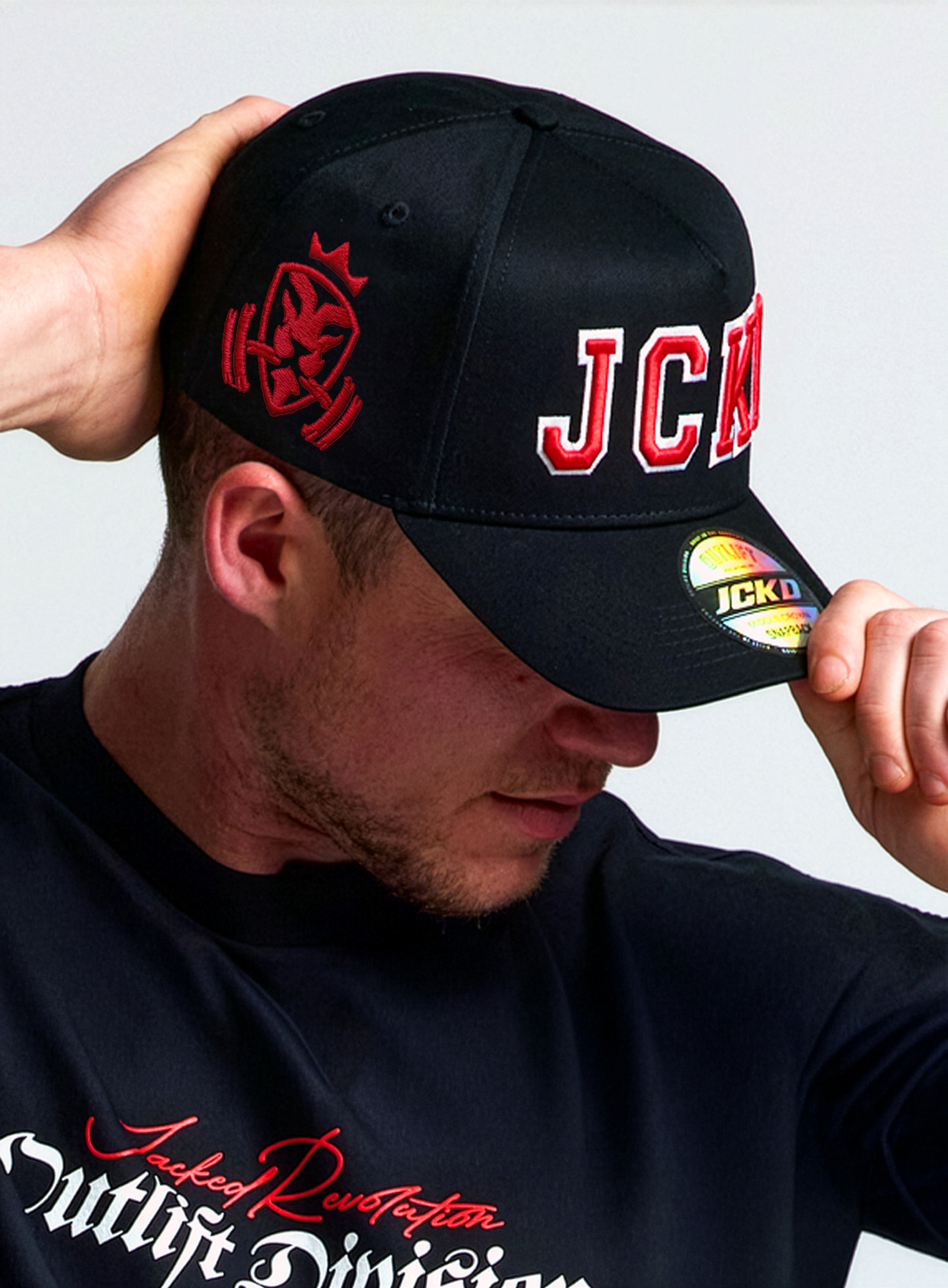 JCKD 2018 Limited Edition Snapback black, A-Frame cap with raised lion crest embroidery, premium finish