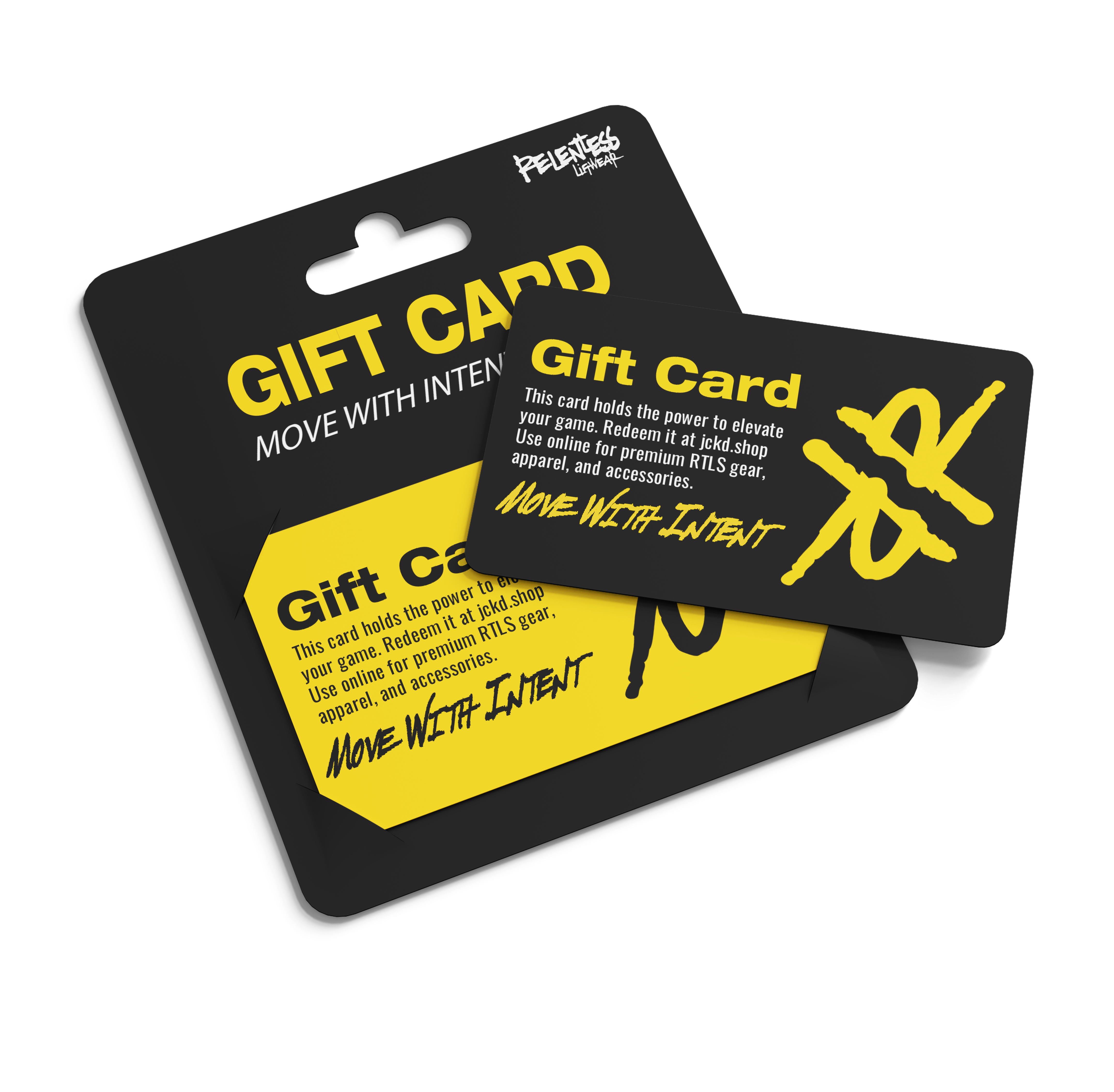 RTLS Liftwear digital gift card, redeemable on all premium gymwear at rtlsliftwear.com