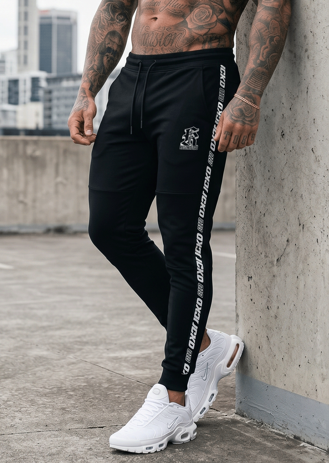 JCKD Core-Lock Joggers — 230 GSM tapered gym joggers for NZ training