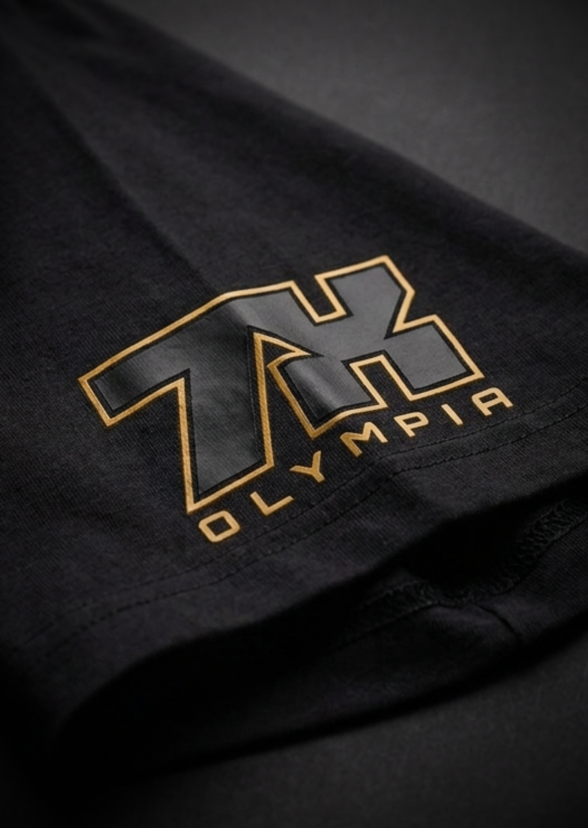 4018 Arnold 07 Oversized Tee black, black Arnold 07 oversized tee, RTLS Liftwear NZ